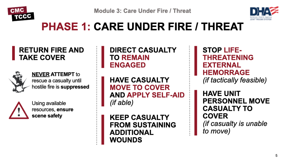 Module 3: Care Under Fire / Threat